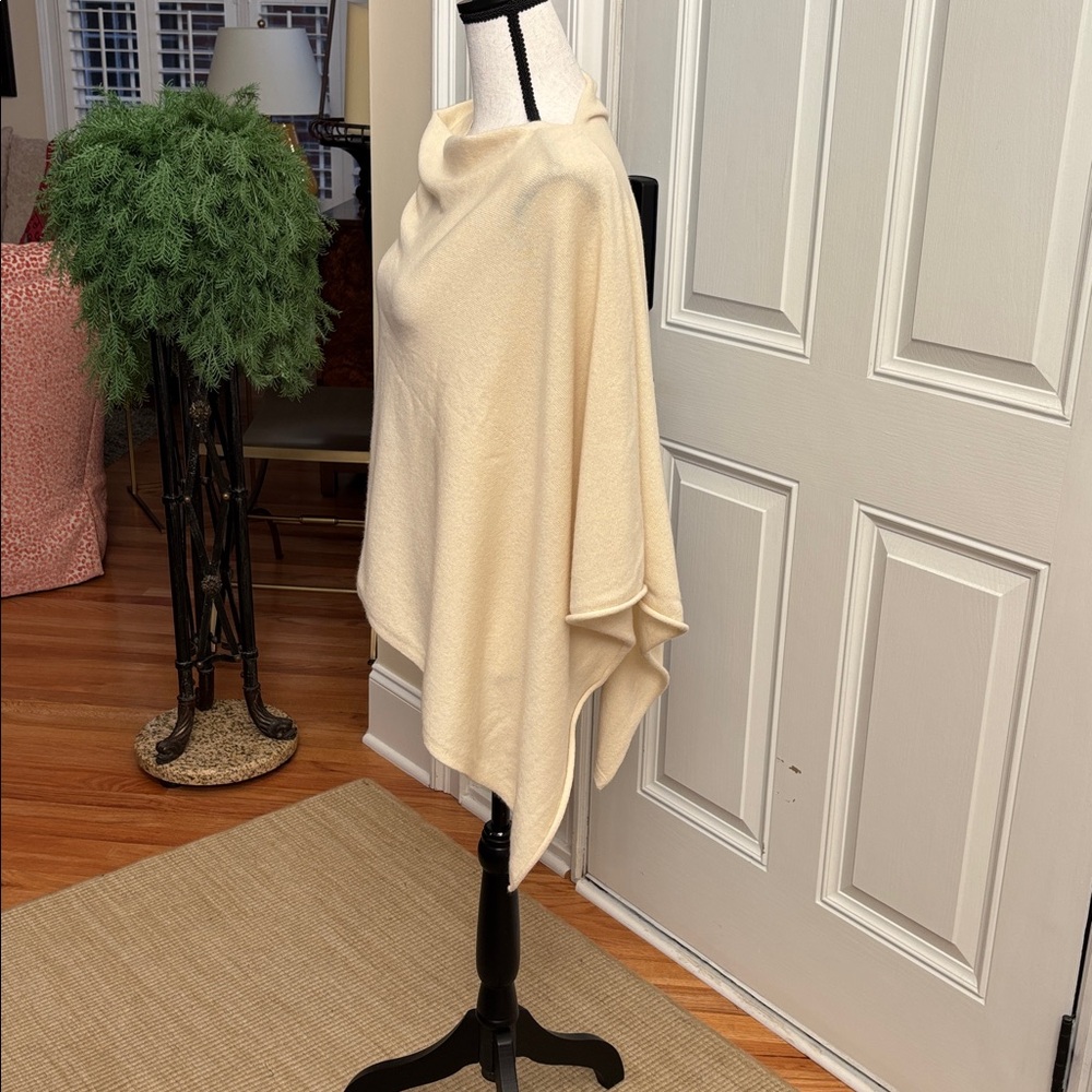 Eileen Fisher Merino Wool Poncho - Picture 2 of 6
